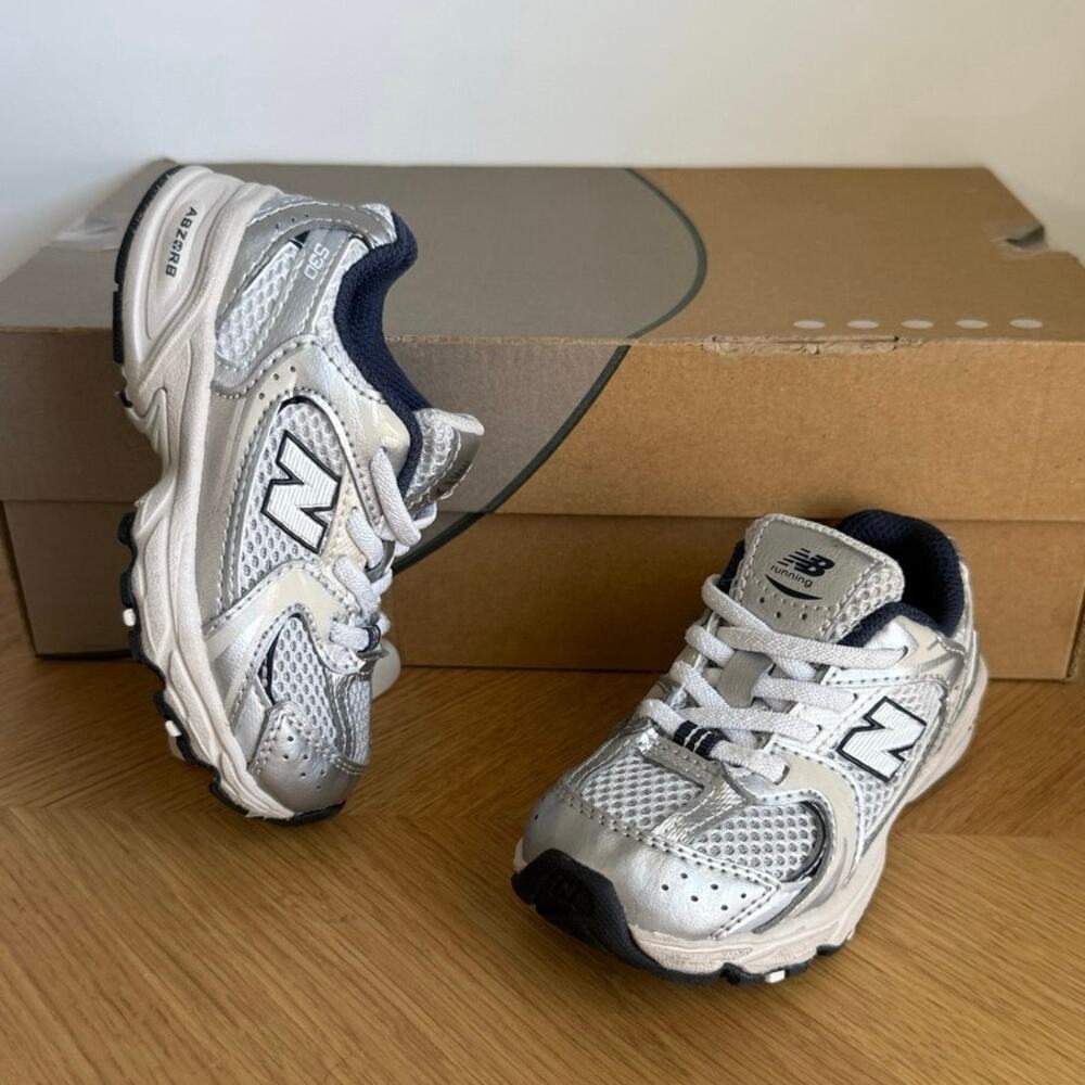 New Balance 530 ‘Summer Fog Navy’ Toddler Sneakers- SZ 8 C